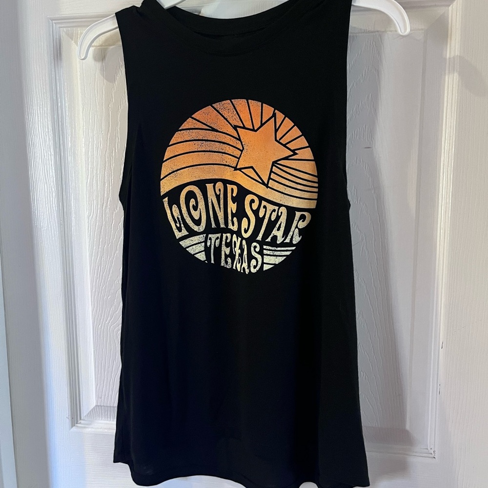 Modern Lux tops tank size small, black new without tags